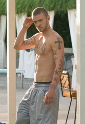 Justin Timberlake Movie Alpha Dog Temporary Arm Tattoos